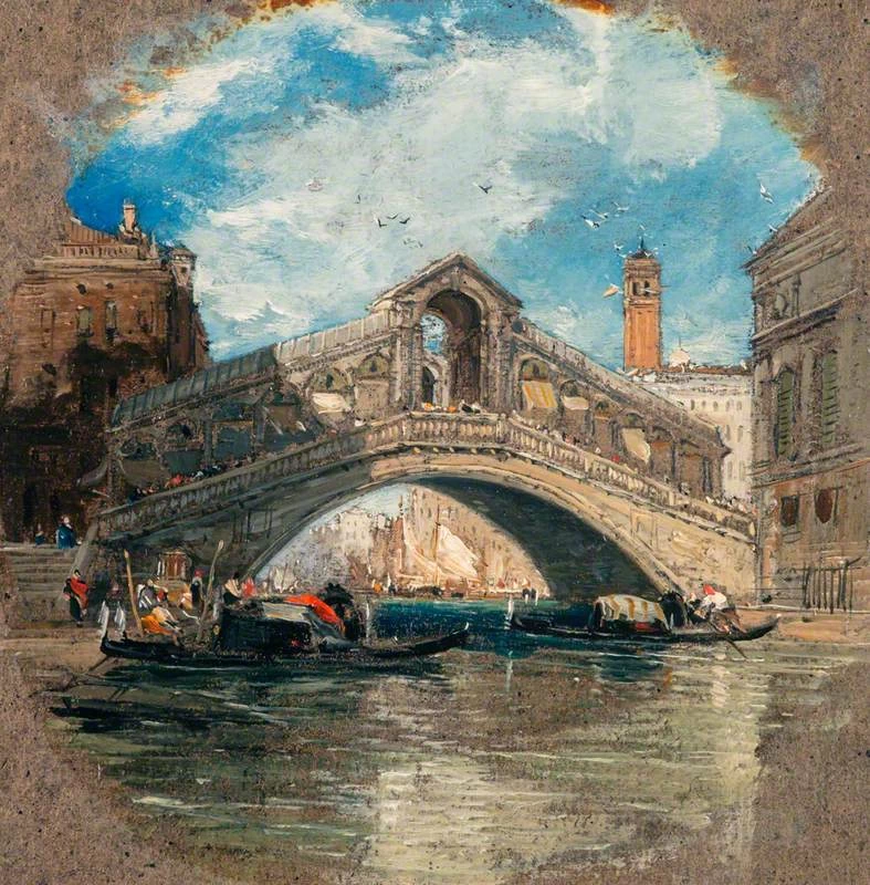 Il Ponte di Rialto, Venezia - National Galleries of Scotland, Edimburgo